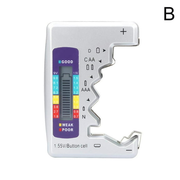 Digital Battery Tester LCD Display Button Cell Battery GX Capacity Check R9B2