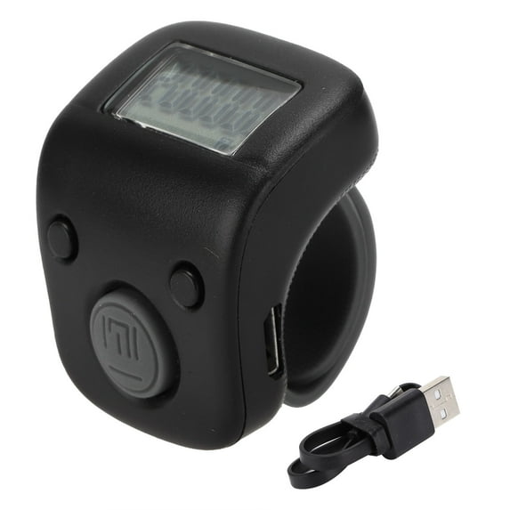 Digital Beads Counter Manual Ring Shape Mini Chanting Counting Tool for Buddhist Meditation