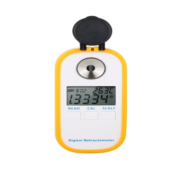 Digital Beer Refractometer Specific Meter Wort Hydrometer 1.0-1.13 0-50% Wine Alcohol Tester Fermenting Wine Tools ,Instant Results