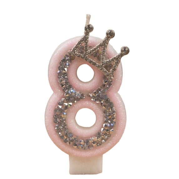 Digital Birthday Cake Number Candles– LED Light-Up Numeric Candlestick for Party Cake Decoration
