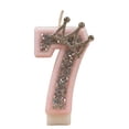 thumbnail image 1 of Digital Birthday Cake Number Candles– LED Light-Up Numeric Candlestick for Party Cake Decoration, 1 of 5