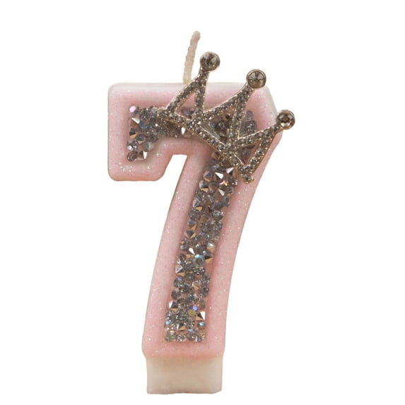 Digital Birthday Cake Number Candles– LED Light-Up Numeric Candlestick for Party Cake Decoration