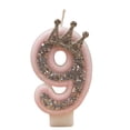 thumbnail image 1 of Digital Birthday Cake Number Candles– LED Light-Up Numeric Candlestick for Party Cake Decoration, 1 of 5