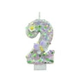 Digital Birthday Candle Cake Decoration First Birthday Celebration