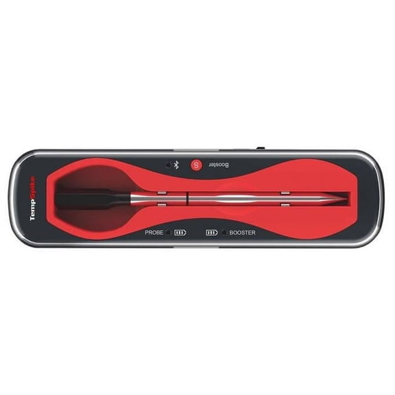 Digital Bluetooth Enabled Grill & Meat Thermometer, Black & Red