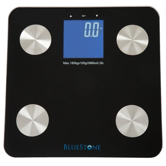 Digital Bathroom Scale with Large LCD Display for Fitness Tracking