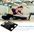 thumbnail image 1 of Digital Body Fat Scale, Smart Weight Scale Digital Weight/Body Fat, Wireless Bathroom Scale with Step-on TechnologyAuto Recognition Body Composition Analyzer for Fat, BMI, BMR, Muscle Mass, S031, 1 of 8