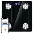 thumbnail image 1 of Digital Body Scale Trnr-BDYSCLE-BLK, Home Essential Body Weight Scale for People, Durable Bathroom Accessory, Compatible with Apple and Android OS, Workout and Fitness Equipment, 1 of 8