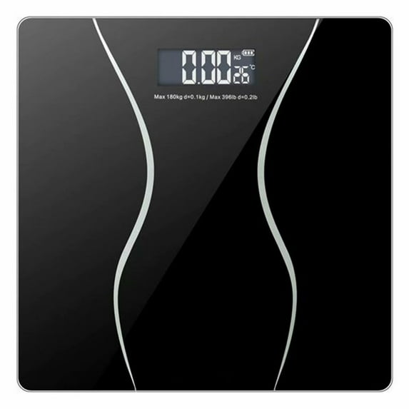 Digital Body Weight Scale, Weighing Scale with Step-on Technology, LCD Backlit Display and Batteries Included, 400 Pounds
