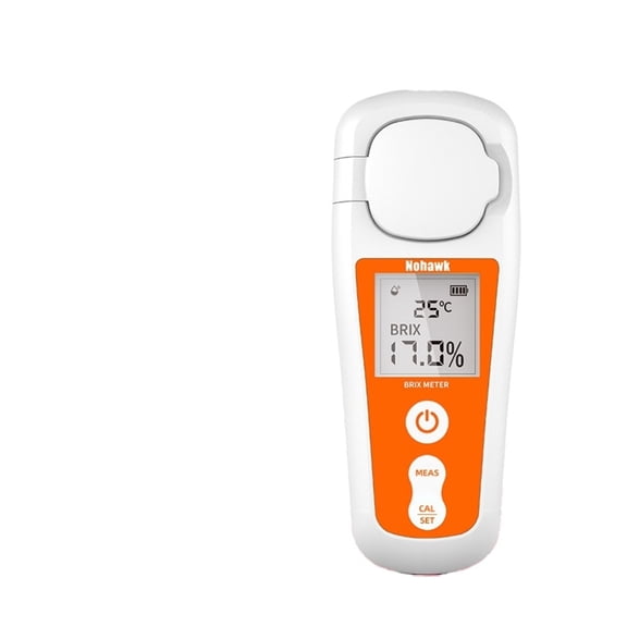 Digital Brix Meter 0-55% Range Brix Refractometer for Sugar Content Measurement of Fruit Vegetable Juice Coffee Beverages