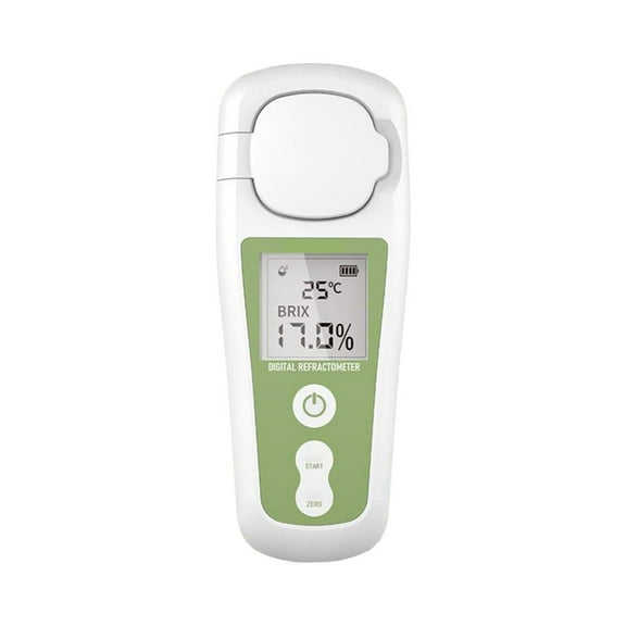 Digital Brix Refractometer, 0-55% Range with 0.1% Accuracy, Measure Sugar Content for Home Brewing and Winemaking