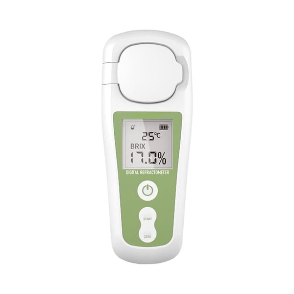 Digital Brix Refractometer, 0-55% Range with 0.1% Accuracy, Measure Sugar Content for Home Brewing and Winemaking