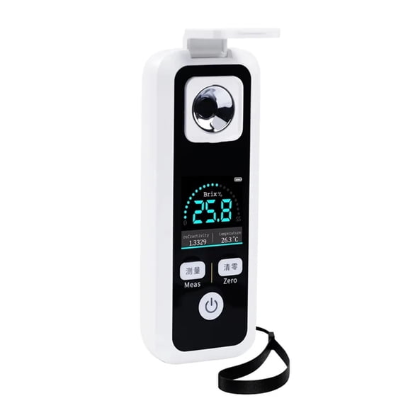 Digital Brix Refractometer Rechargeable Sugar Content Meter Measure Fruit Juice Beverage Wine Beer 32%/55%