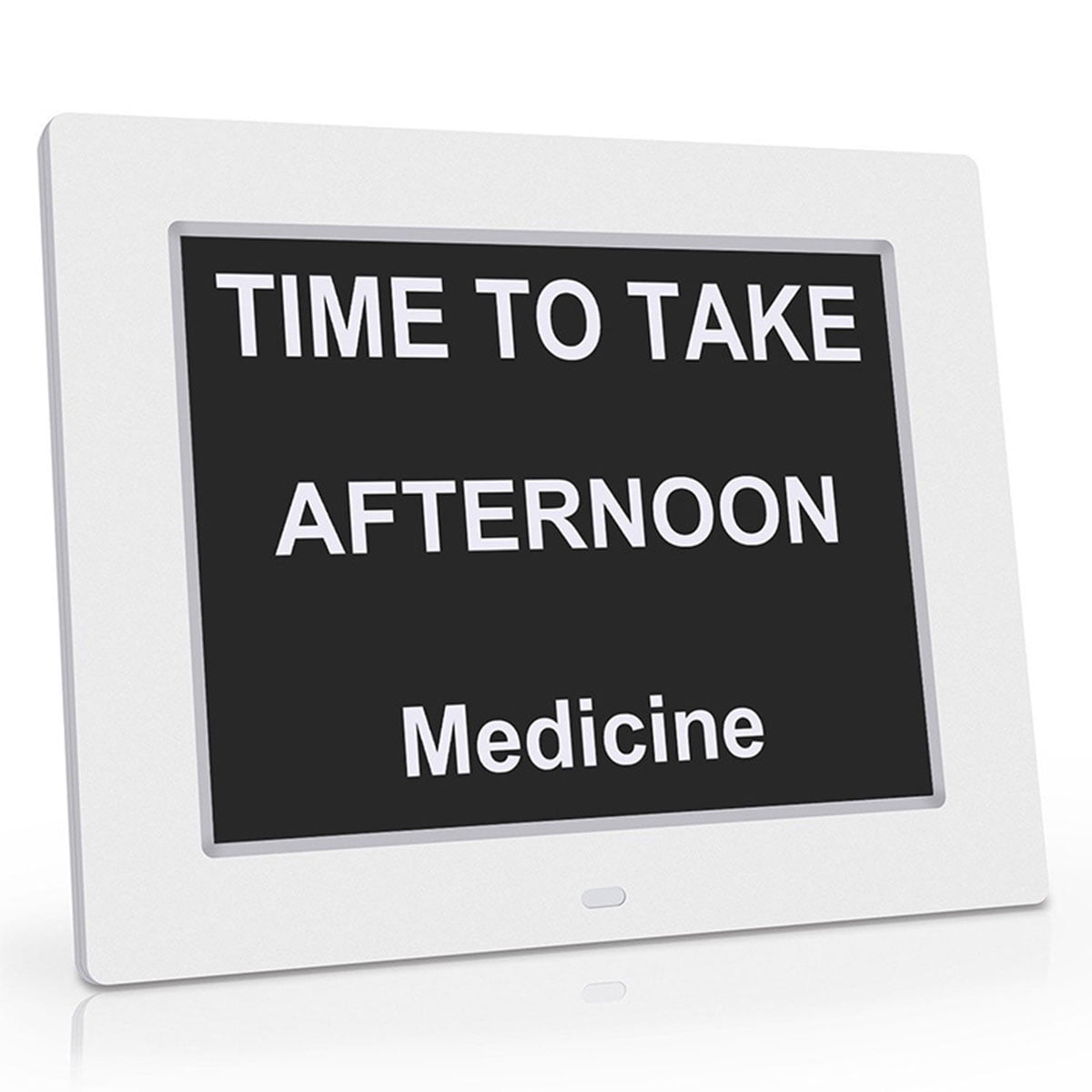 Digital Calendar Alarm Clock,with 8" Large Screen Display, am pm, 5