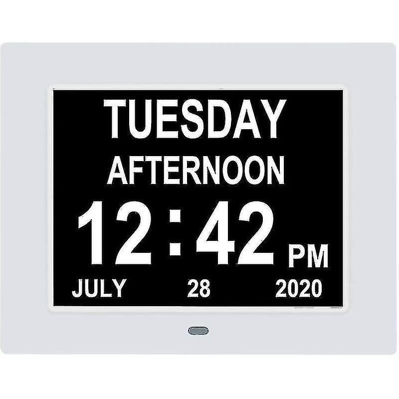 Digital Calendar Clock Extra Large Day Clock Date Time And Day Of The