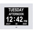 Digital Calendar Clock Extra Large Day Clock Date Time And Day Of The