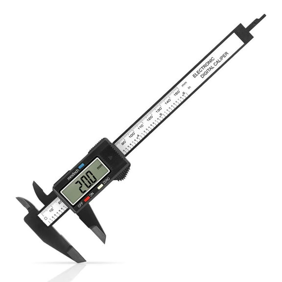 Digital Caliper 0-6 Inch Caliper With Large Lcd Screen Automatic Shutdown Function Inch And Millimeter Conversion Measuring Tool Is Very Suitable For Home/Diy Measurement Etc