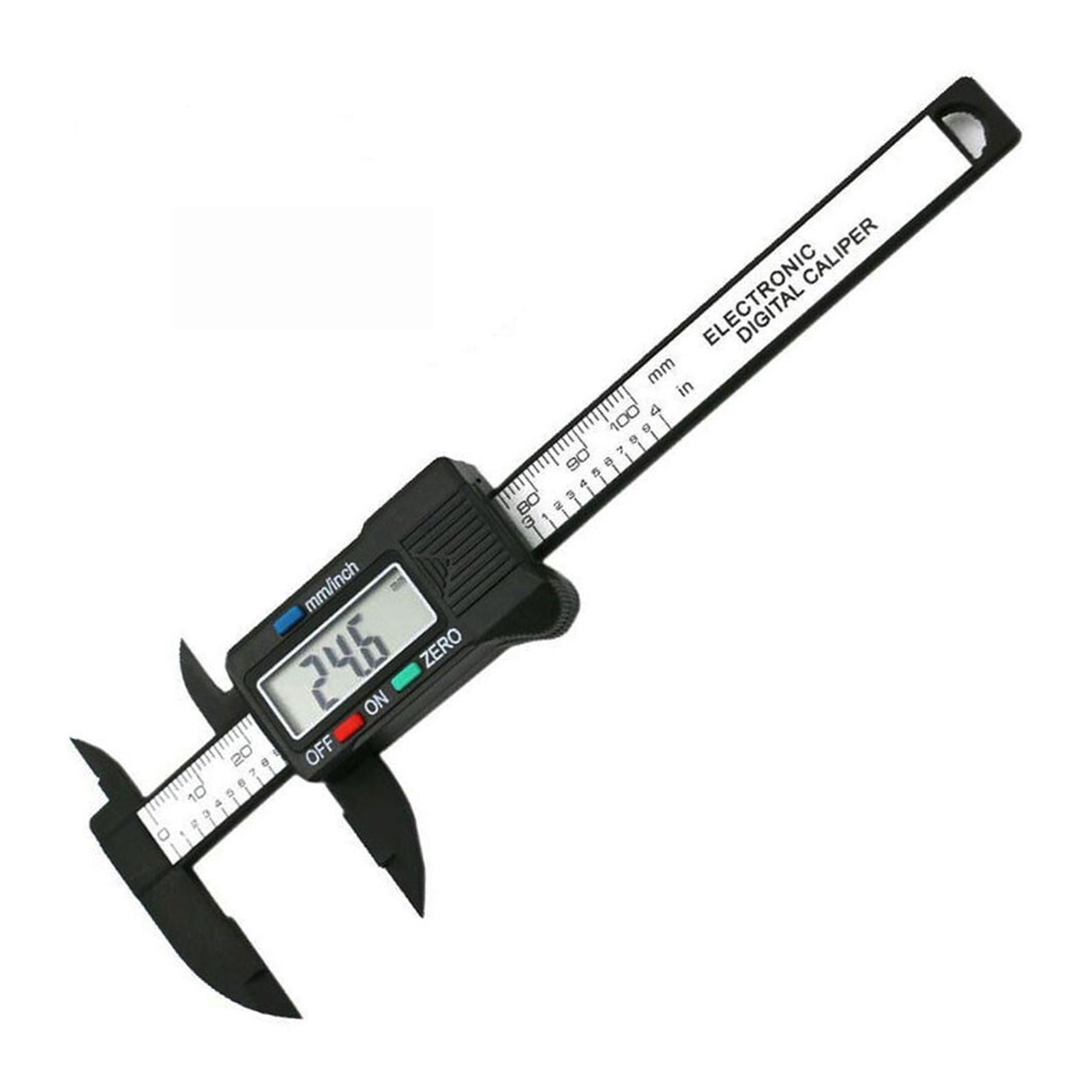 Digital Caliper 6 Inch Electronic Vernier Caliper 0-150mm Calliper Micrometer Digital Ruler Measuring Tool 0.1mm ,Easy to Operate