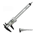 thumbnail image 1 of Digital Caliper 6 Inch Electronic Vernier Caliper 0-150mm Calliper Micrometer Digital Ruler Measuring Tool 0.1mm ,Easy to Operate, 1 of 7