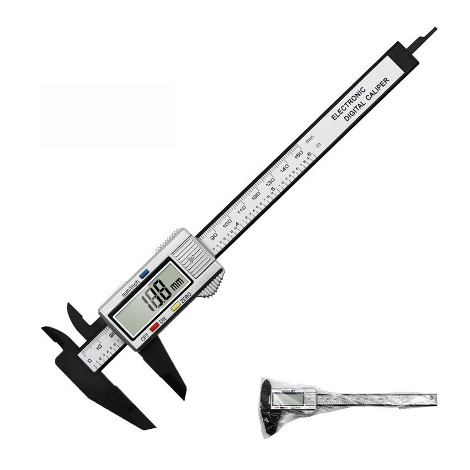 Digital Caliper 6 Inch Electronic Vernier Caliper 0-150mm Calliper Micrometer Digital Ruler Measuring Tool 0.1mm