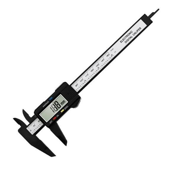 Digital Caliper 6 Inch Electronic Vernier Caliper 100mm Ruler Micrometer 0.1mm Wholes C6Q3 Measuring 150mm Calliper Tool Digital