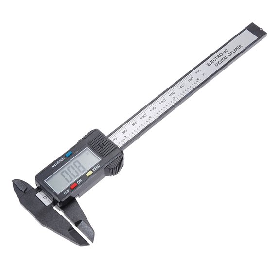 Digital Caliper 6 inch Electronic Vernier Caliper 100mm Calliper Micrometer Digital Ruler Measuring Tool 150mm 0.1mm ,Easy to Operate
