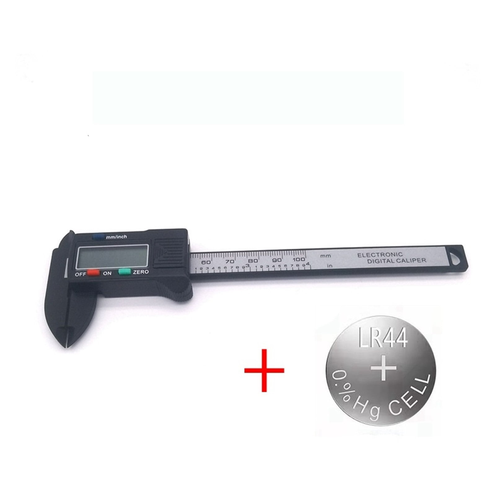 Digital Caliper Electronic Carbon Fibre Vernier Calipers 150mm/100mm Plastic Gauge Micrometer Ruler Measuring Tools Instrument ,Easy to Operate