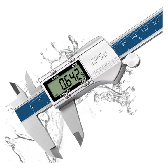 Digital Caliper IP54 150/200/300mm Waterproof Electronic Stainless Vernier Calipers Measuring Tools ,Easy to Operate