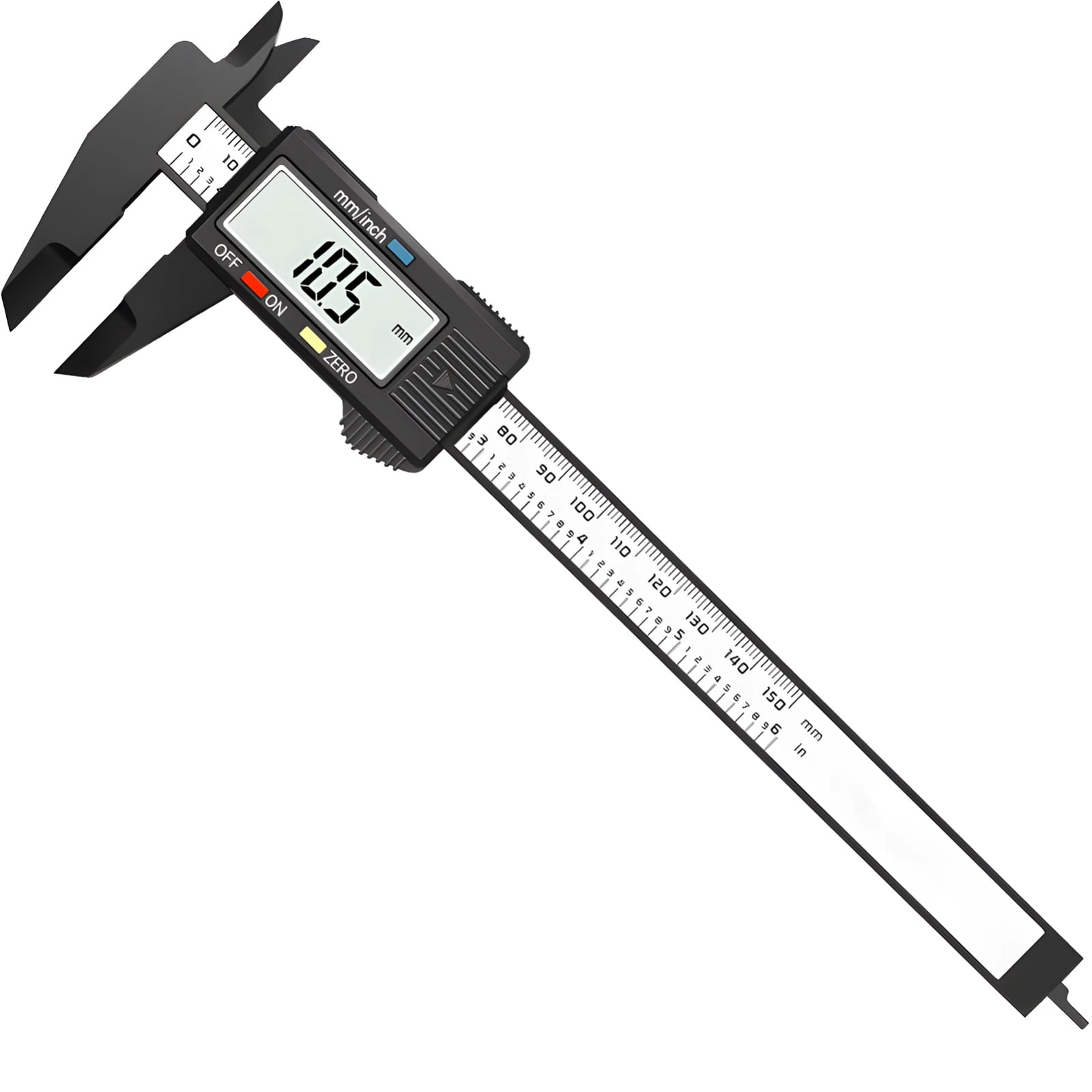 Digital Caliper with Electronic Display, High Precision 30 cm Metric ...