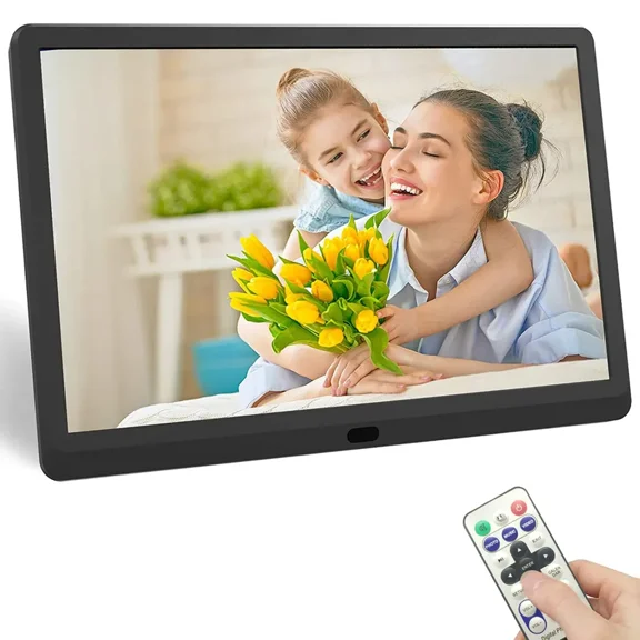 Digital Camera 10-inch FHD electronic Camera, Touchscreen, 1024 * 600 IPS, WiFi, Automatic Control, Photo/Video via App for 15s - Black