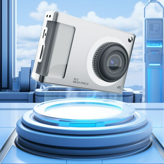 Digital Camera 1080P High-definition Photography Supports Up To 48MP Electronic Stabilization 4X Digital Zoom CCD Student Portable Camera