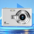 thumbnail image 1 of Digital Camera 1080p HD, Up To 48MP Interpolation, Electronic Stabilization, 16x Digital Zoom, 2.4‑Inch LCD, Night Flash, Face Detect, MicroSD Up To 64GB, Rechargeable, Compact Student Portable, 1 of 8