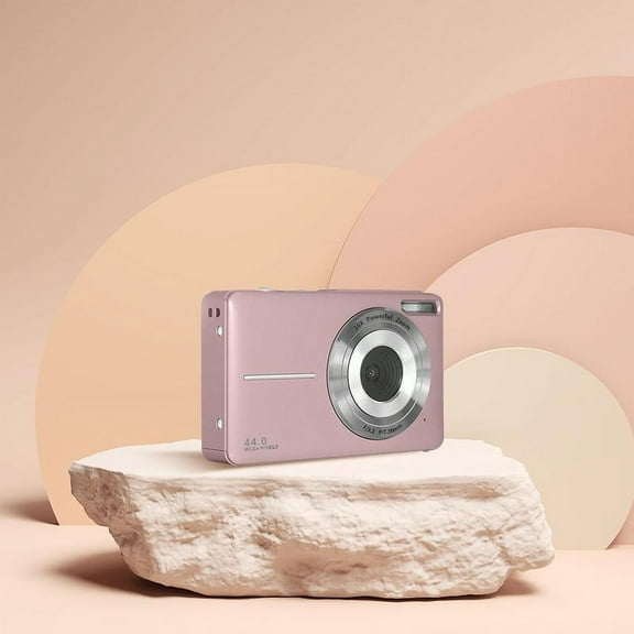 Digital Camera 44MP & 1080P HD, 16X Digital Zoom, 2.4" LCD, Rechargeable Compact MINI & Portable Point and Shoot Camera for Photography, with Anti Shake, 32G Memory Card, Comes with Charging