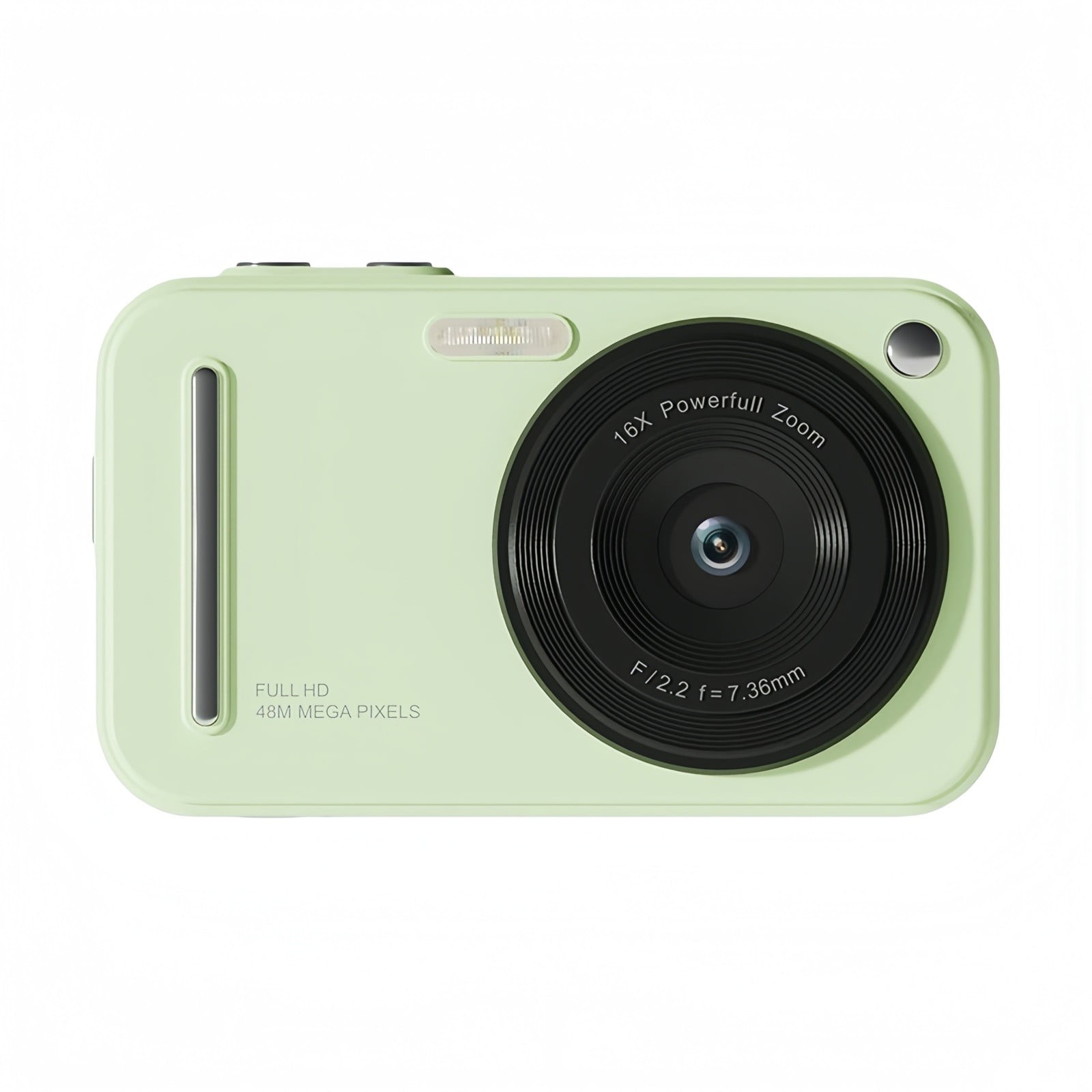 Digital Camera 48MP 16x Zoom with Anti-Shake, Portable Compact Camcorder for Beginners, Photography & Video Recording（32GB of built-in memory）