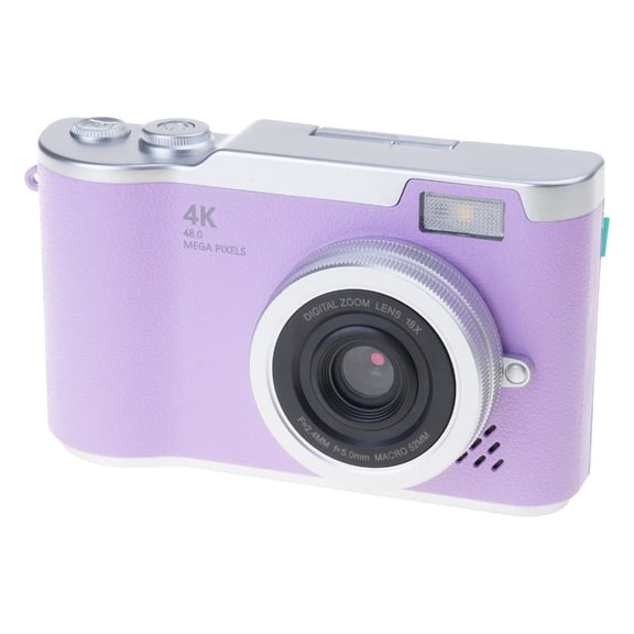 Digital Camera 4K Digital Camera for Kids Point and Shoot Camera Portable Cameras Small Camera for Teens Boys Girls