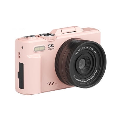 Digital Camera, 5K 75MP UHD WiFi Autofocus Camera with 3" 180° Flip Screen, 18X Digital Zoom, Built in Mic, for Photography Video with 32GB SD Card