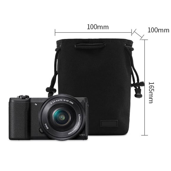 Digital Camera Backpack Waterproof Protection Storage Bag Drawstr ing Bags for Travel Cameras Accessories