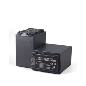 Digital Camera Battery 2 Pack NP-FV100 Camera Battery for NP-FV30 NP-FV50 NP-FV70 SX83E SX63E FDR-AX100E AX100E