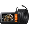 thumbnail image 1 of Digital Camera Borescope, Endoscope Camera with 4.3" IPS 1920P HD Screen, 16.4FT Long with 8 LED Lights 8MM Semi-Rigid Cord Waterproof Bore Scope, 1 of 7