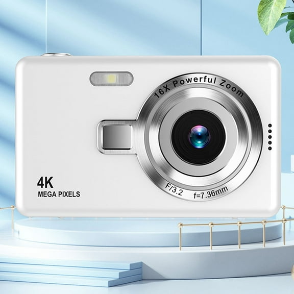 Digital Camera,Camera for Photography Travel Camera Compact Pocket Camera Camera Vintage Digital Camera with 48 Mp, Filter Modes Christmas Birthday Gifts