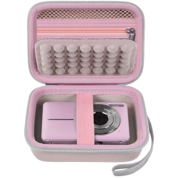 Digital Camera Case ,Kids Vlogging Cameras Storage Holder for Accessories (Box Only)-Pink