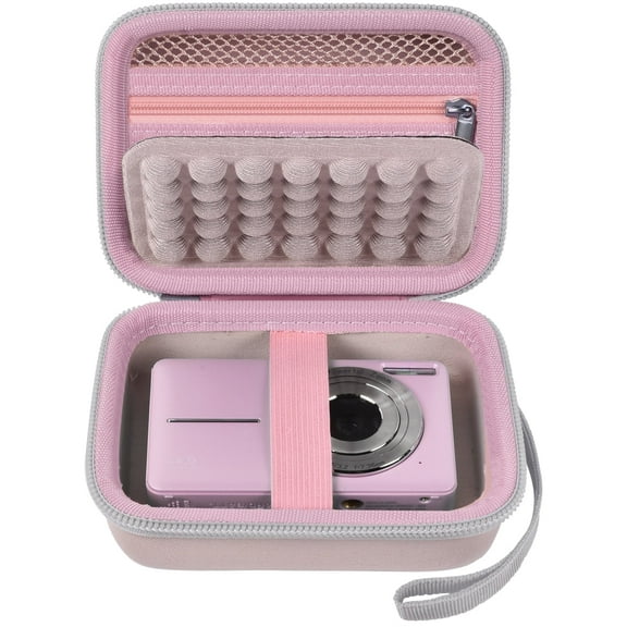 Digital Camera Case Kids Vlogging Cameras Storage Holder for Accessories (Box Only)-Pink