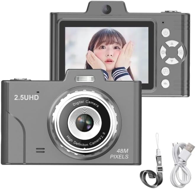Digital Camera Ccd 2.7Inch Screen 1080P Hd Student Party Dslr High
