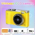 thumbnail image 1 of Digital Camera Children Camcorder 2.4" Inches Rechargeable Autofocus Vlogging Compact Cameras for Beginner Photography Selfie, 1 of 12