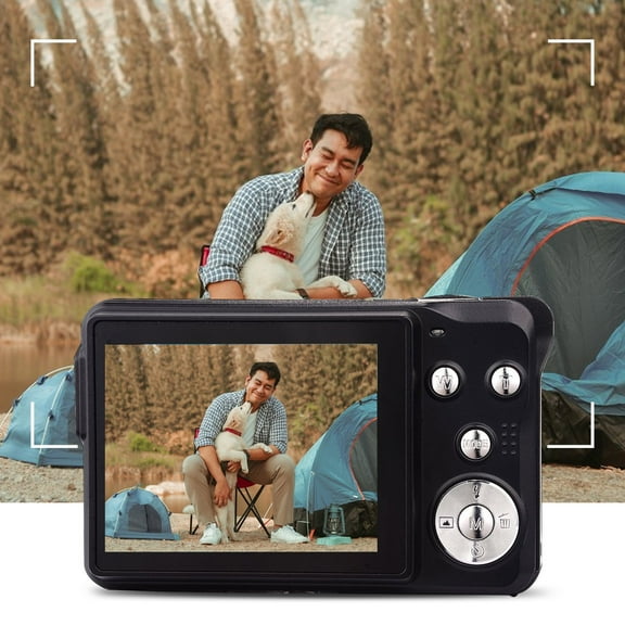 Digital Camera Clearance, HD Digital Camera 2.7inch Screen Take Photos And Videos Travel Camcorder 20X Digital Intelligent Focusing Face Detection Student Camera