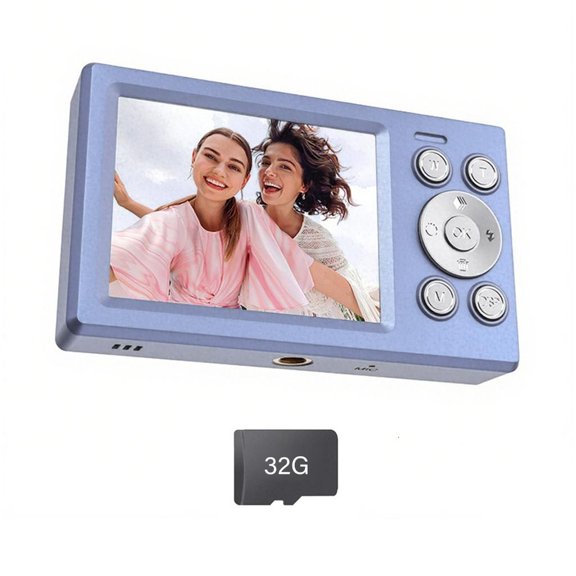 Digital Camera Double Display System 16x Zoom 1080P Recording Youth Photography