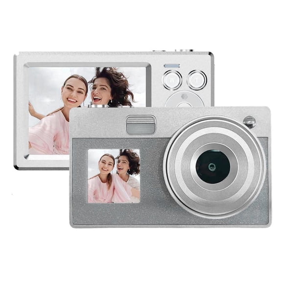 Digital Camera Double Screens 5000W High Resolution Student Photography Device