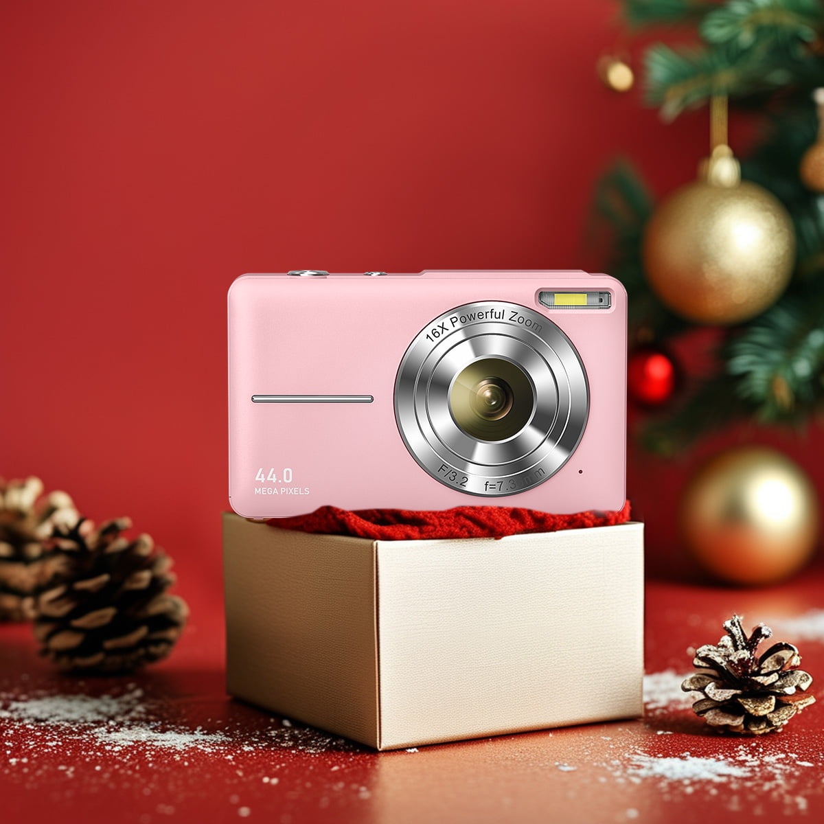 WAKERUG Digital Camera, 1080P HD 44MP Kids Digital Camera, Mini - View #4