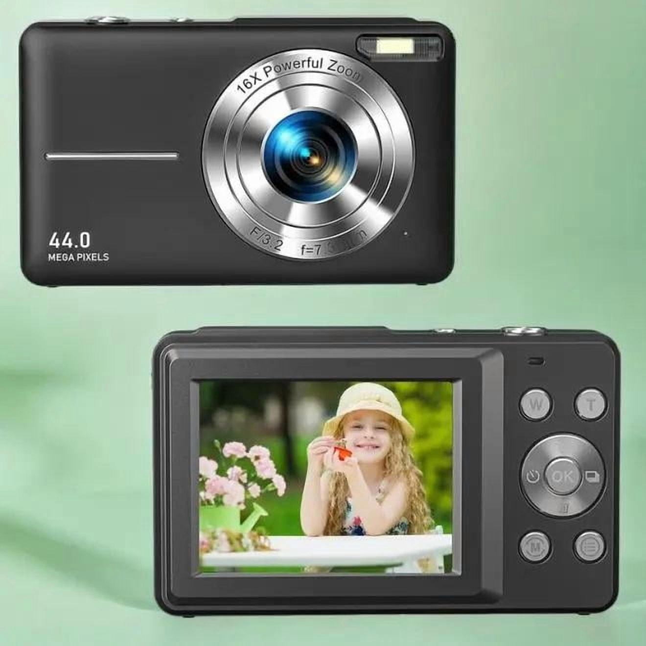 Digital Camera, FHD 1080P Camera for Kids, 16X Digital Zoom Camera for ...