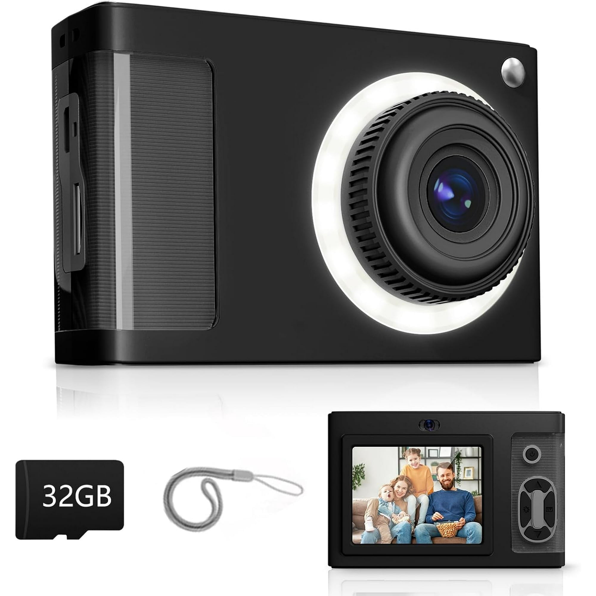 Digital Camera Kids Camera FHD 1080P 50MP Vintage Camera